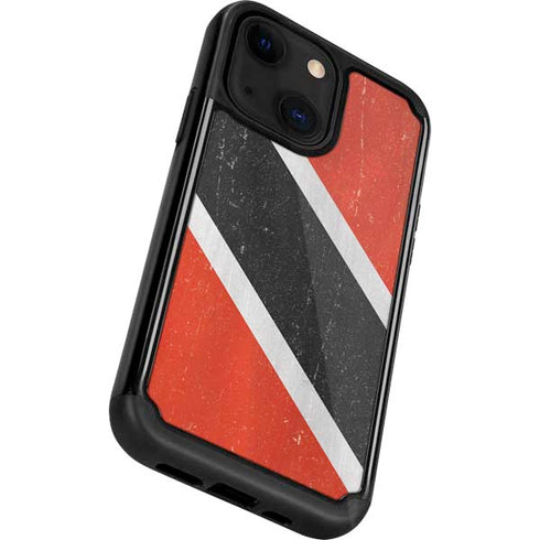 Trinidad and Tobagao Flag Distressed iPhone 13 Cargo Case